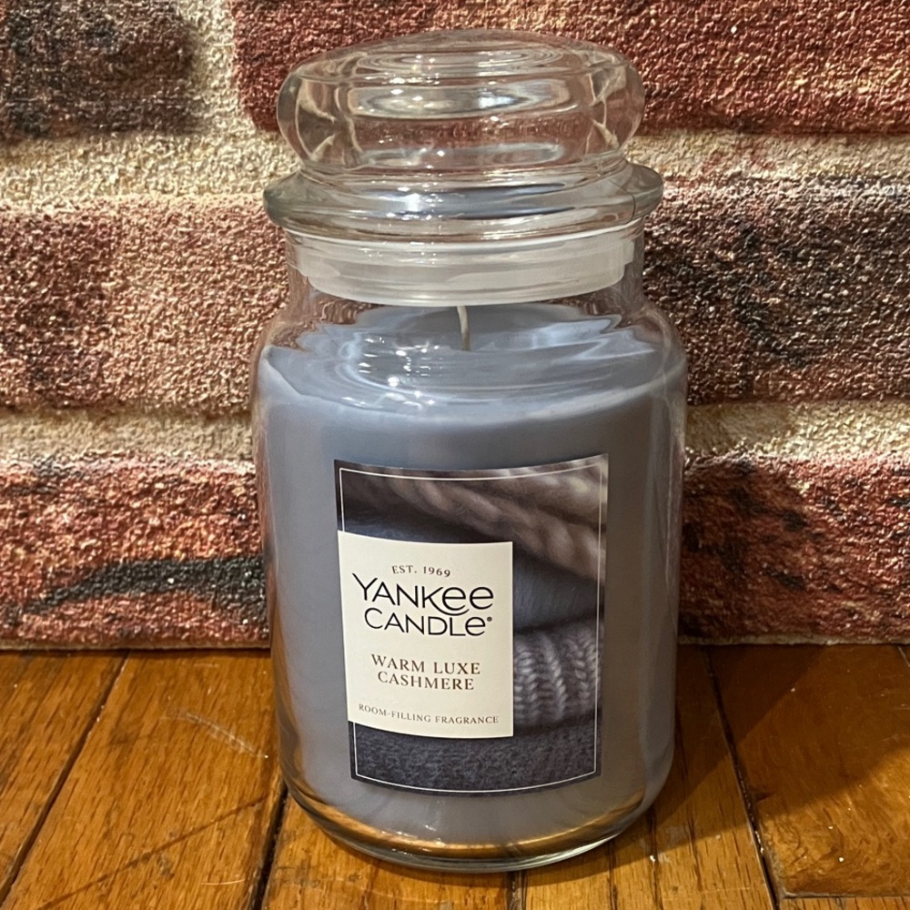 NEW Yankee Candle Warm Luxe Cashmere